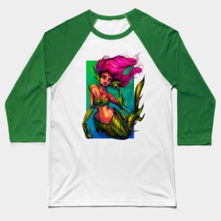 Mermaid Classic Baseball T-Shirt